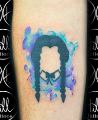 Watercolor    Tattoo by Jessica at Fine Ink Studios.HEIC