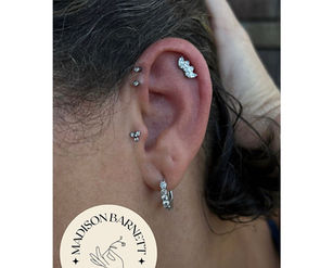 Helix Piercing by Madison at Fine Ink Oviedo