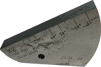 Calibration Block No 2 Specification EN ISO 7963 5mm Drill Hole