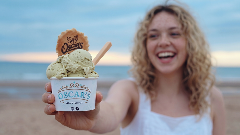 Oscar’s Gelato | Best Gelato in Portobello Beach Edinburgh Scotland UK | Top Ice Cream & Healthy Dessert