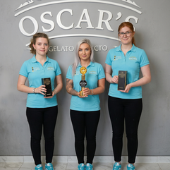 Oscar’s Gelato best gelato in Portobello Beach Edinburgh Scotland UK top ice cream artisan gelato healthy dessert