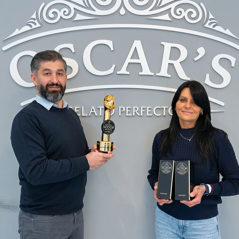 Oscar’s Gelato best gelato in Portobello Beach Edinburgh Scotland UK top ice cream artisan gelato healthy dessert oscarletto national champion 2026 golden scoop awards