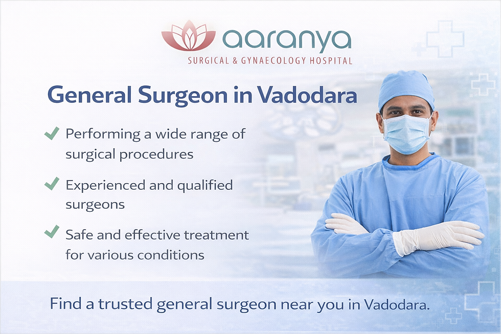 General Surgeon in Vadodara