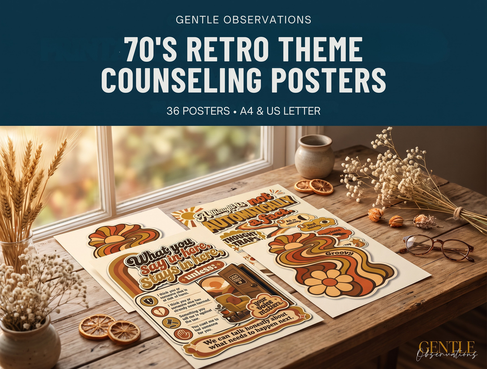 70s Mental Health Posters