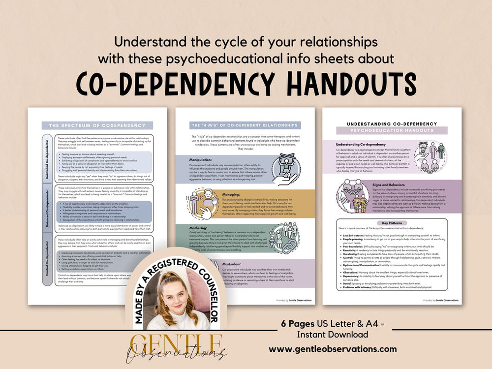 Co-Dependency Psychoeducation Handout