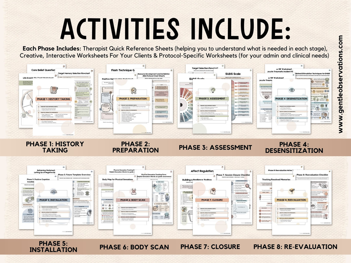 Teen self-esteem therapy activity worksheets for counselors