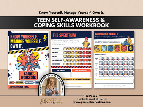 Know Yourself Workbook - Self-Awareness Tools for Teens