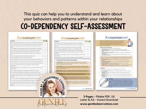 Co-Dependency Self-Assessment | Gentle Observations