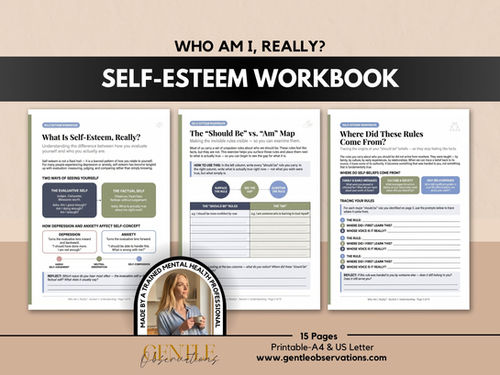 Who Am I, Really? — Self-Esteem Workbook