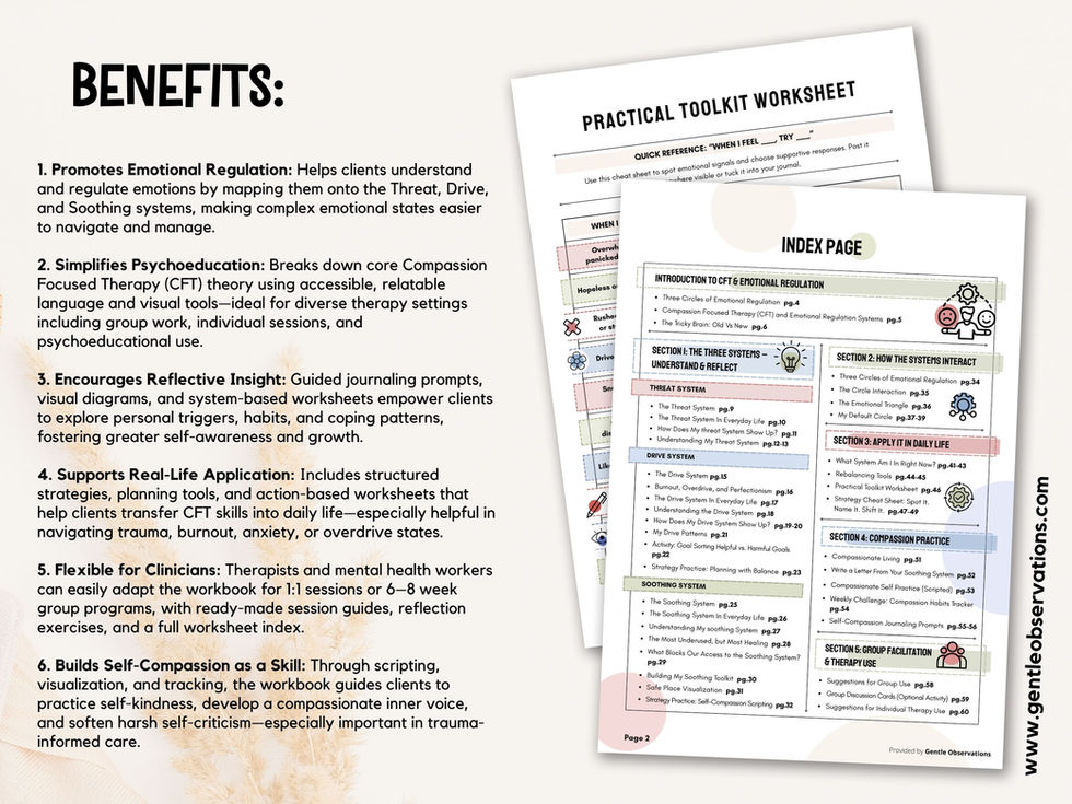 Printable PDF toolkit worksheet and index page