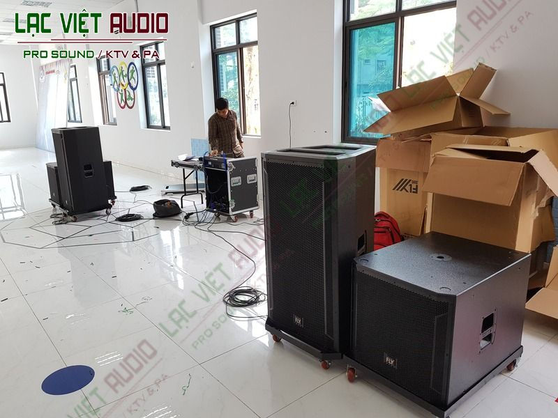 Các thiết bị loa Fly trong dự án