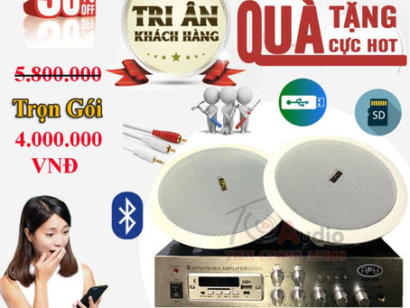 Combo amply loa nghe nhạc giá rẻ nhất