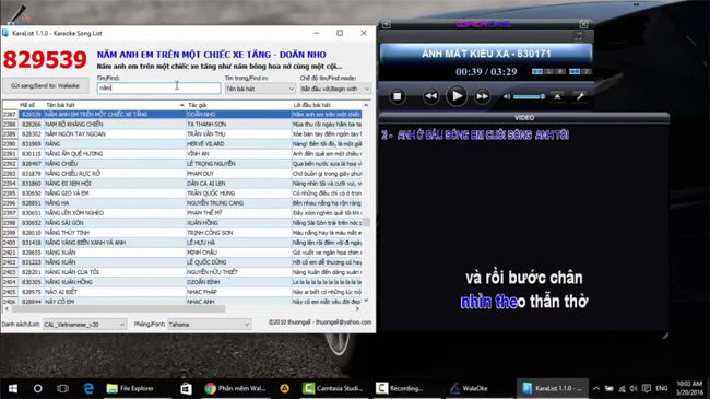 cài đặt phần mềm karaoke trên laptop