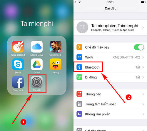 Loa bluetooth kết nối được nhưng không nghe được