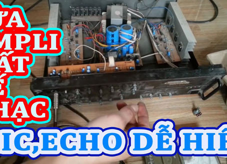 Amply bị mất 1 kênh vì sao ?