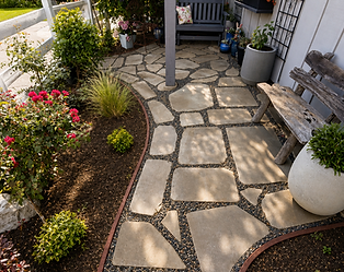 Outdoor living and custom backyard renovation project