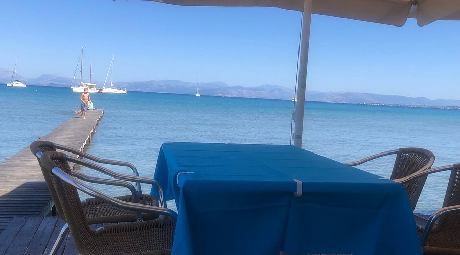 Taverna Mythos on Petriti Beach, Corfu