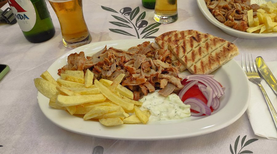 Gabriel's Steps restaurant in Old Perithia, Corfu