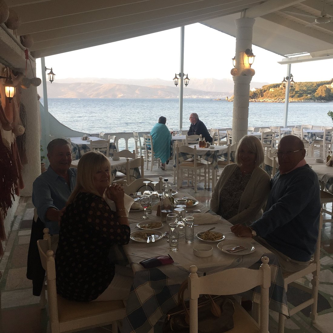 Sea Breeze Seaside Bar in Kalami, Corfu