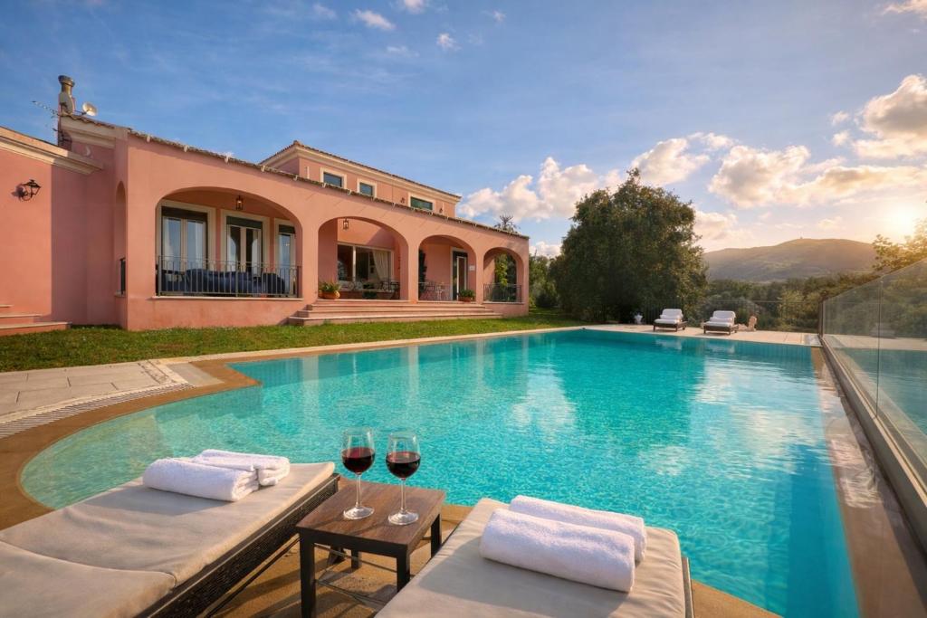 Villa Olea Corfu - Private Pool & Panoramic Views accommodation gallery