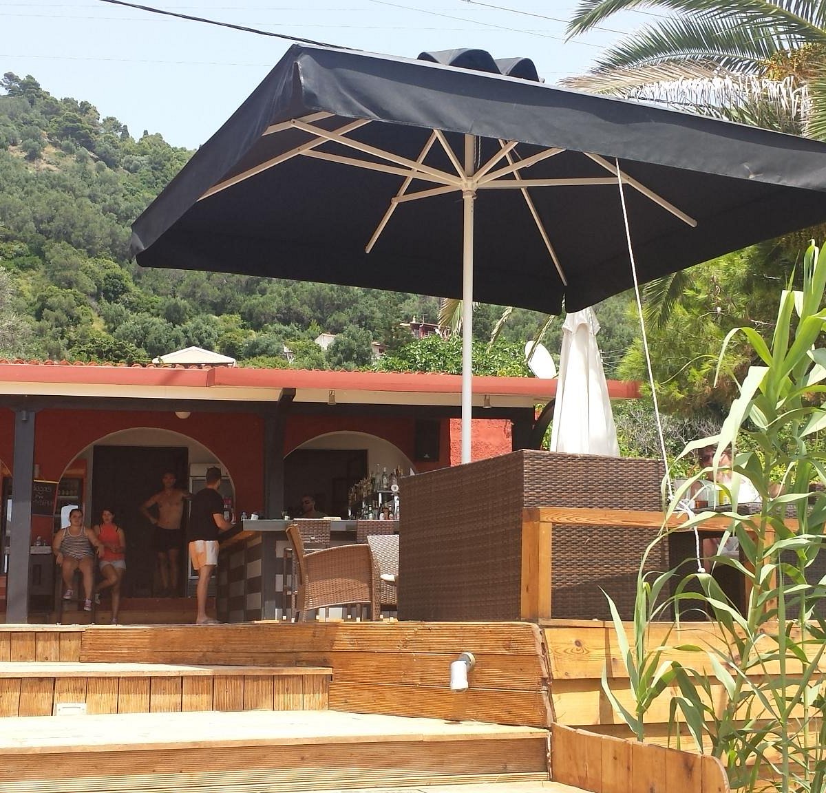 Bodega Bar Cafe in Pelekas, Corfu