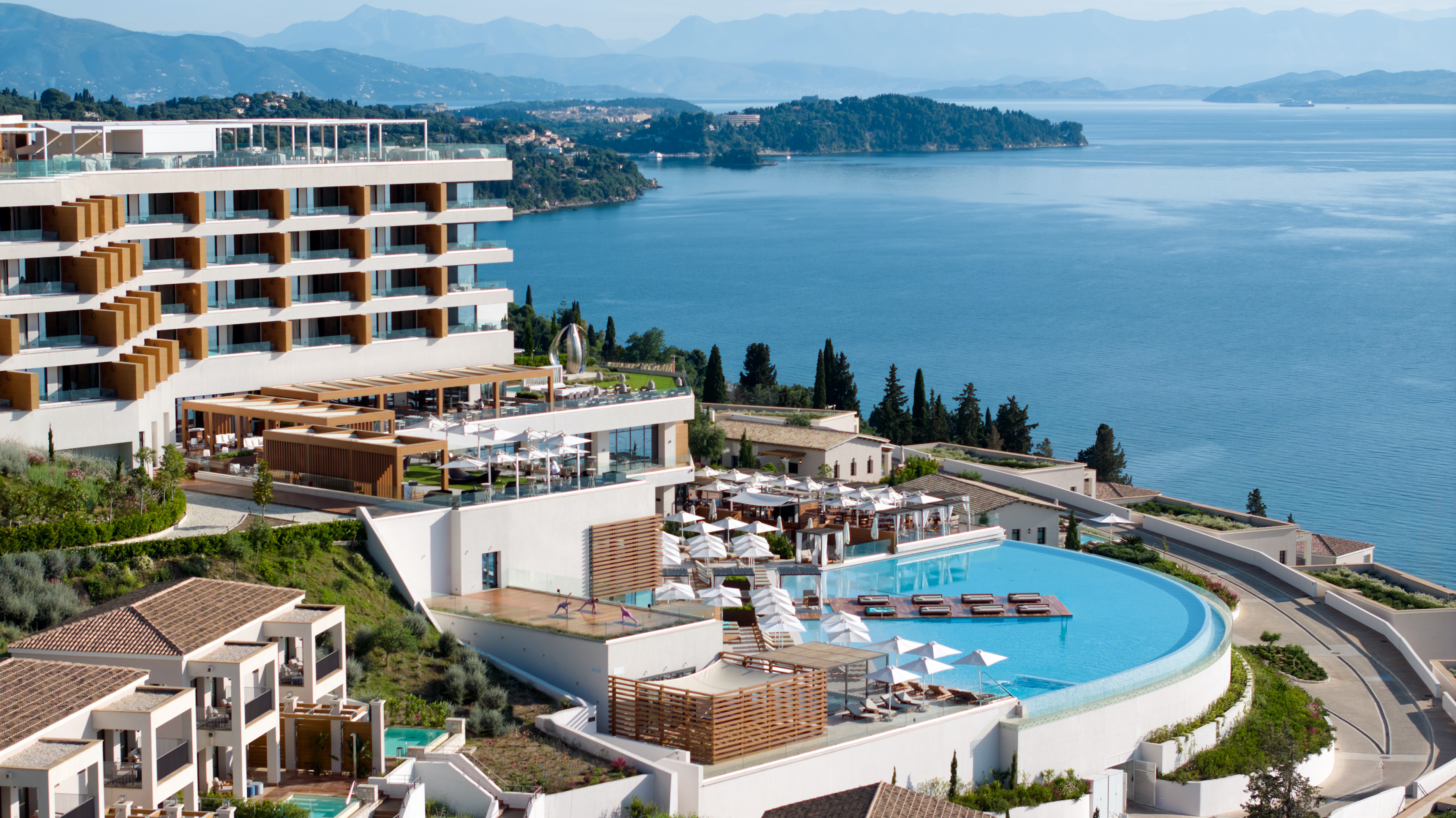Angsana Corfu offers luxury resort accommodation in Benitses, with our guide tagging it for couples, families and luxury breaks.