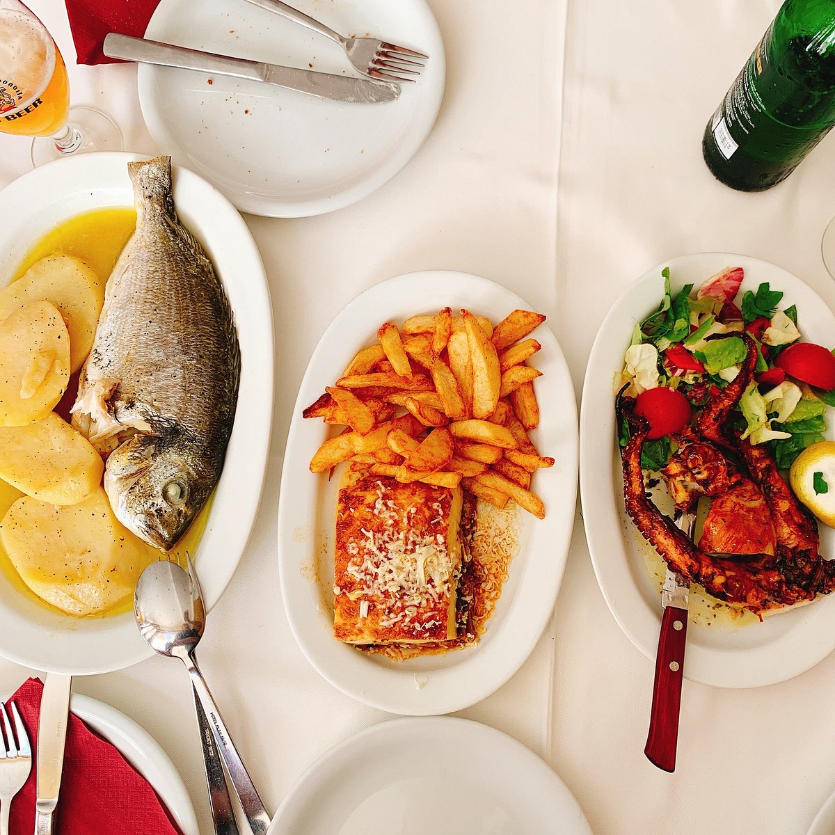 Paxinos Restaurant in Benitses Old Village, Corfu