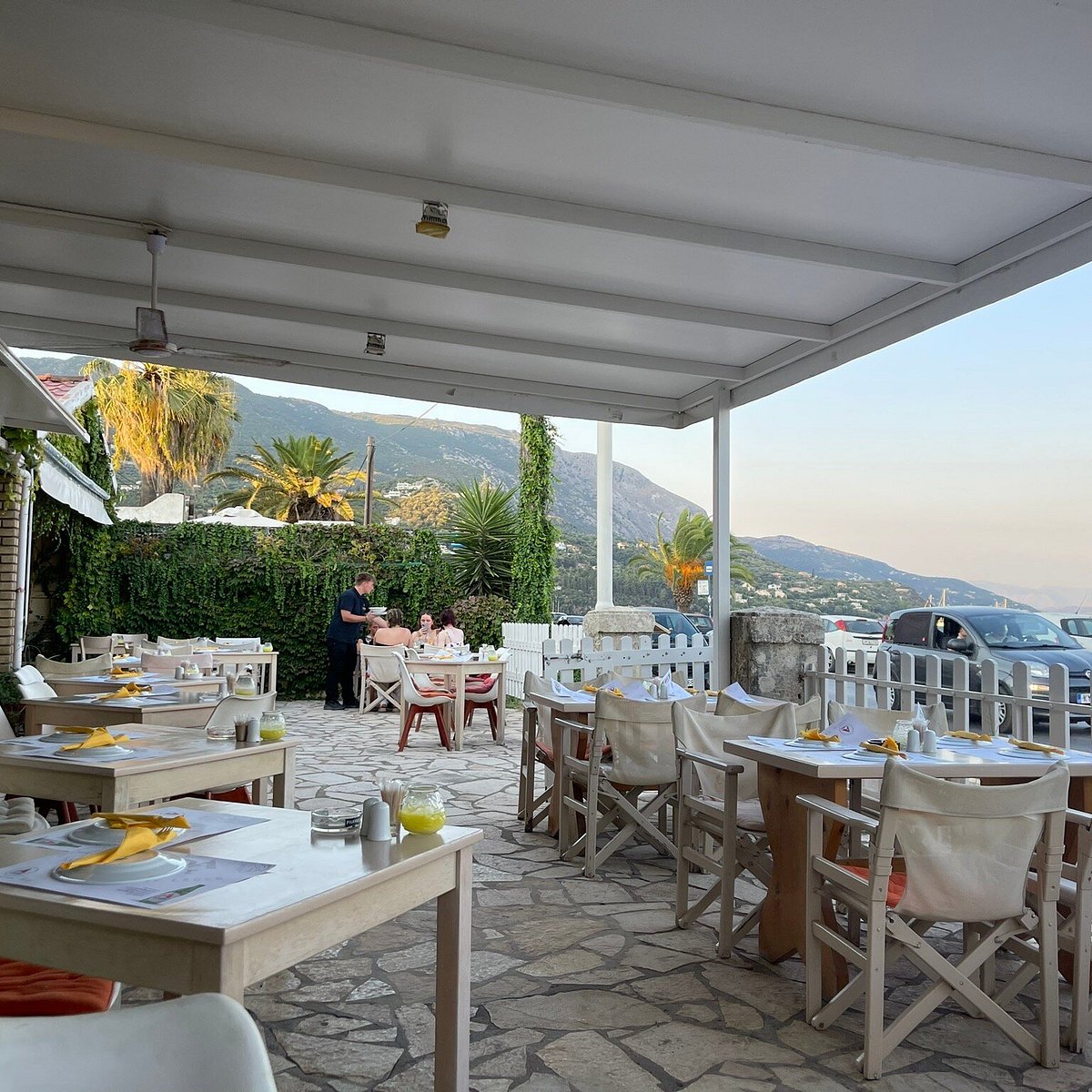 Phevos restaurant in Ipsos, Corfu