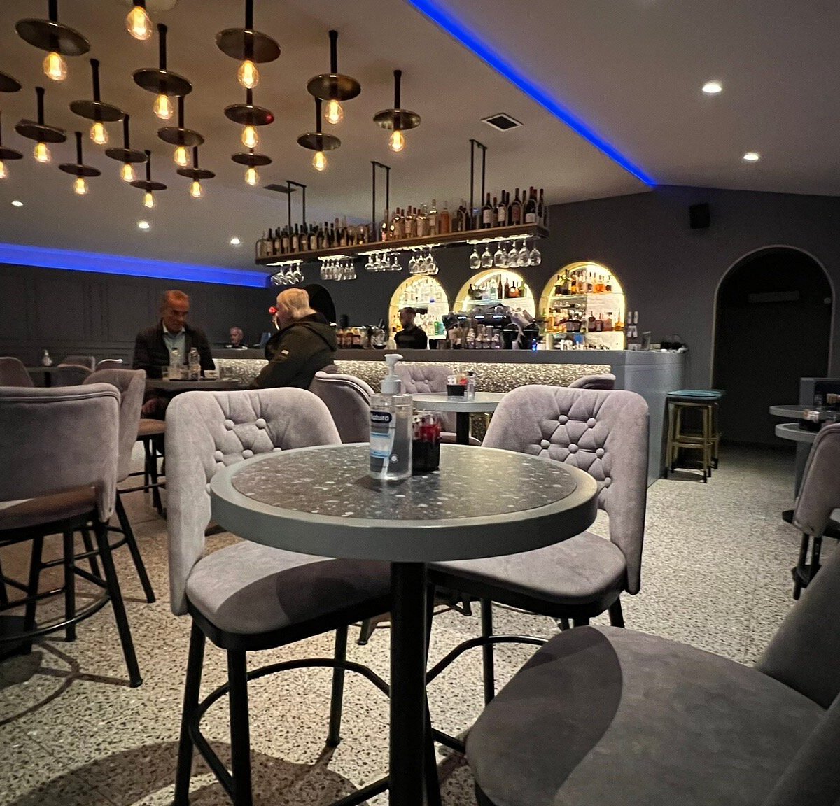 Isalos cafe and restaurant by the sea in Pyrgi, Corfu