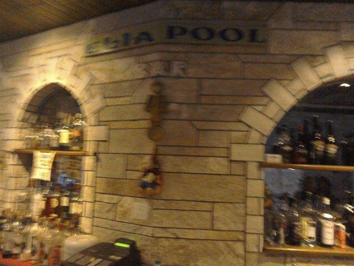 Elia Pool Bar in Kalami, Corfu