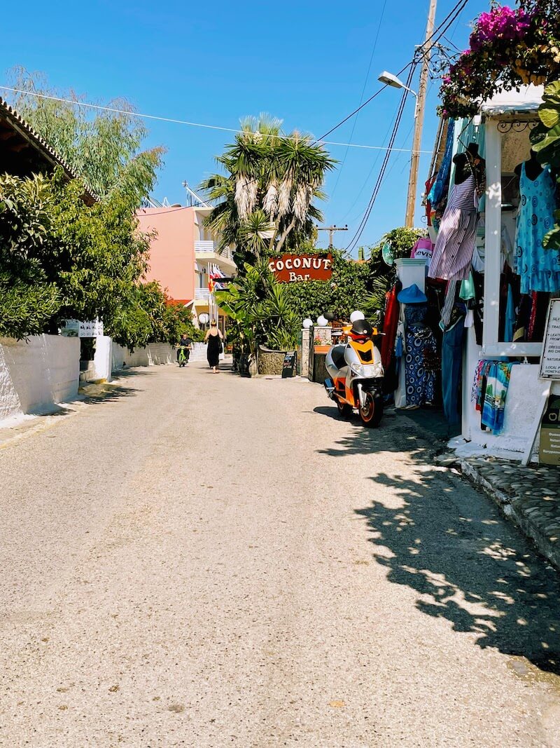 Coconut Bar in Arillas, Corfu