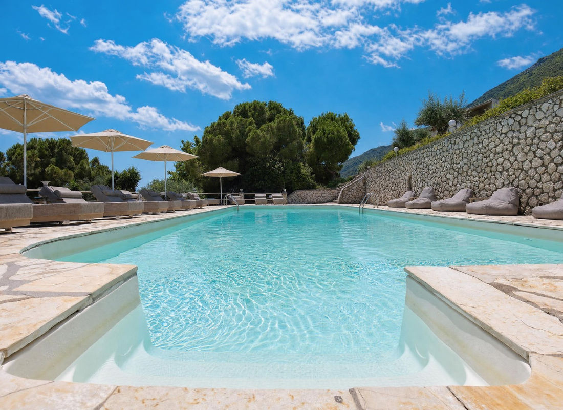 Swimming pool at Anasa Corfu near Benitses