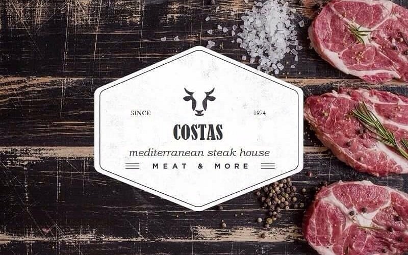 Costas Steak House in Liapades, Corfu