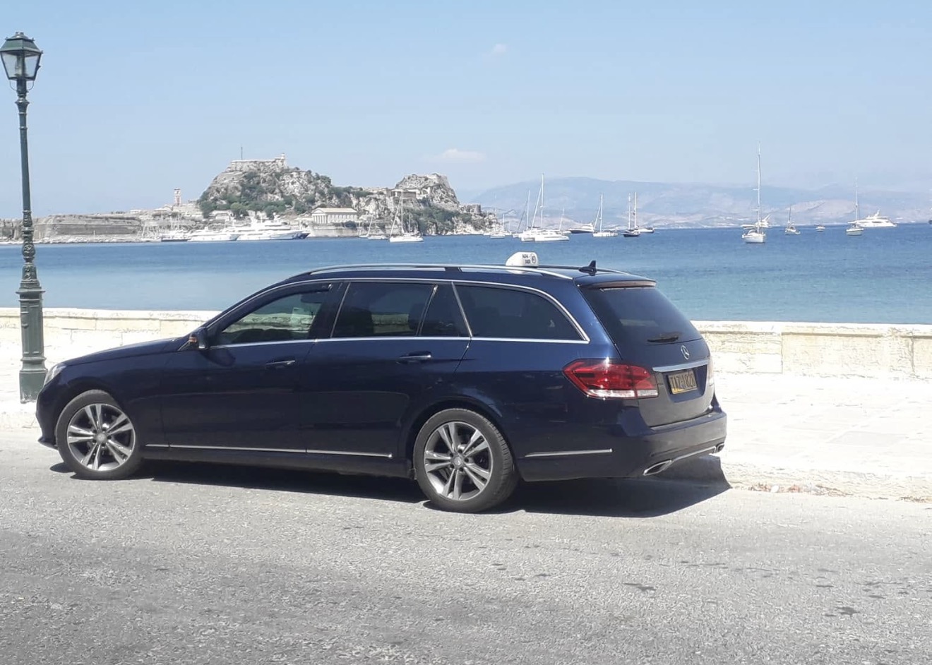 Sidari-based taxi service offering local journeys and holiday transfers in Corfu.