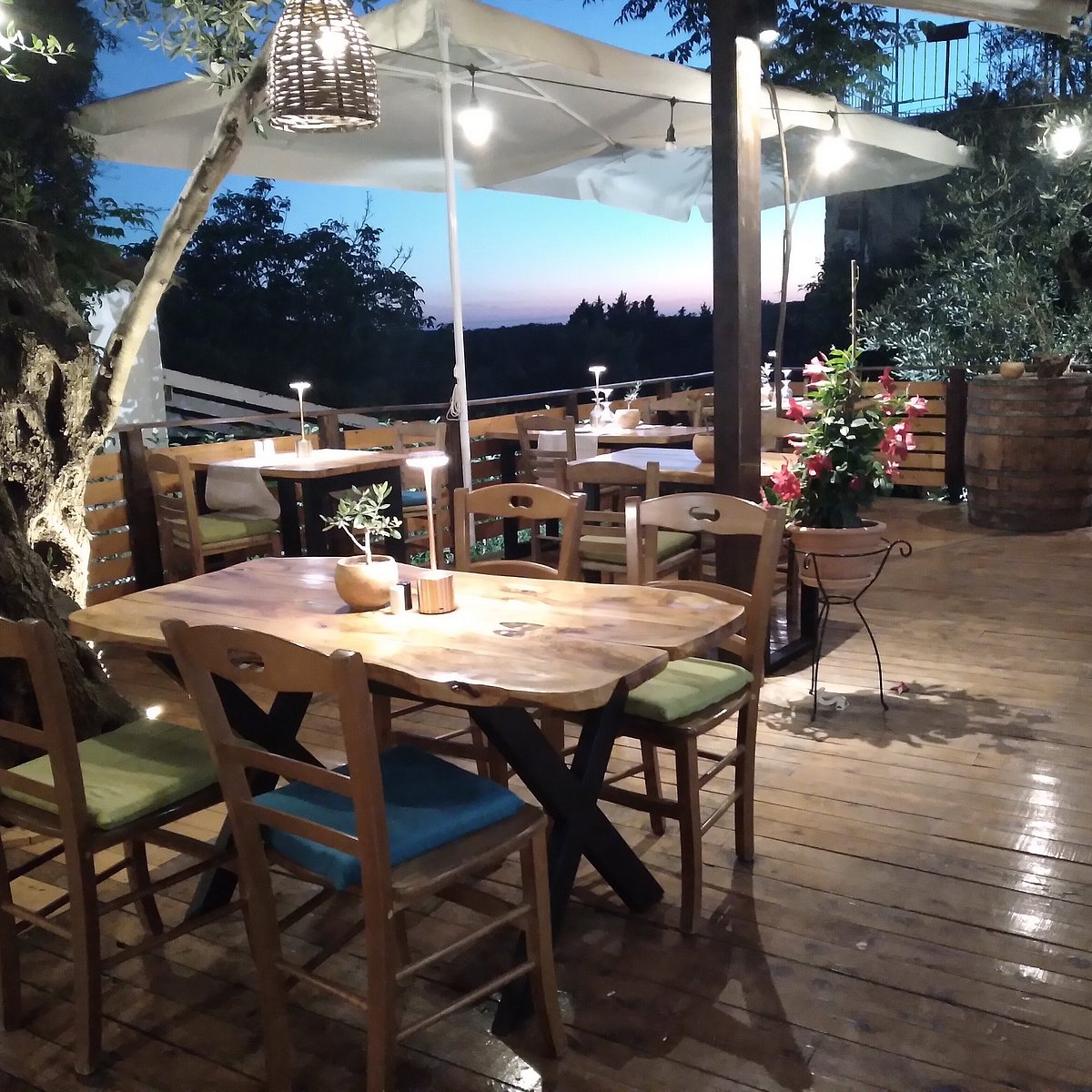 Panos Restaurant in Marathias, Corfu