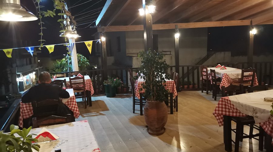 Antoni's Taverna in Pelekas, Corfu