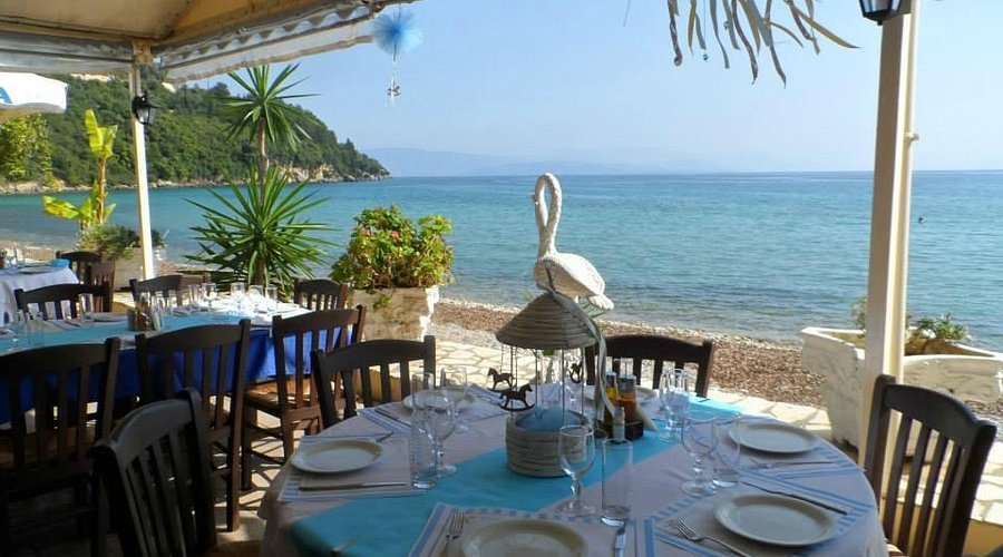 ALS Restaurant by the sea in Pyrgi, Ipsos, Corfu