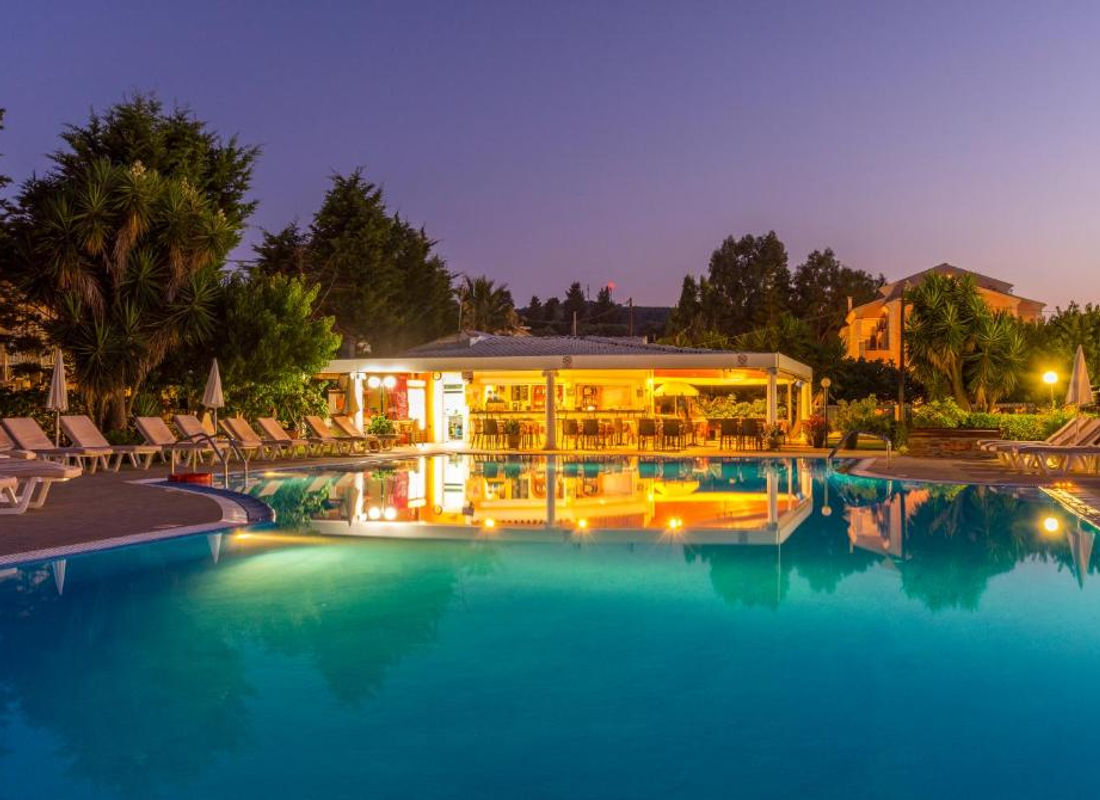 Swimming pool at Erofili Hotel in Kavos, Corfu