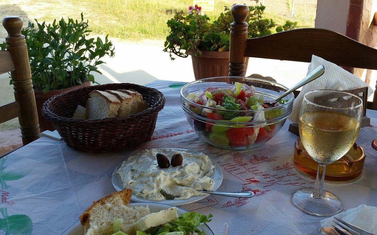 Taverna Julia at Gardenos Beach, Corfu