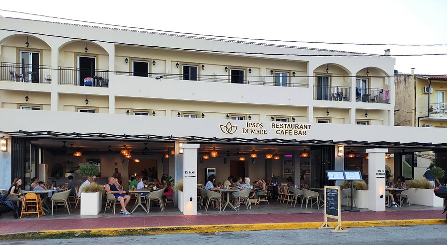 Ipsos Di Mare Restaurant in Ipsos, Corfu