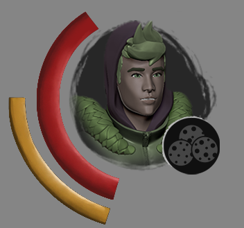 Survivor 1 Icon, art, character, game, UI, design