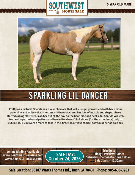 SPARKLING LIL DANCER