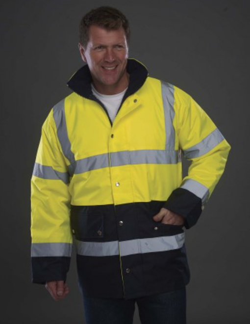 Veste de sécurité bicolore