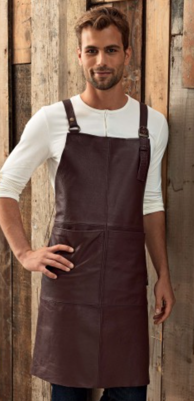 Tablier en cuir authentique