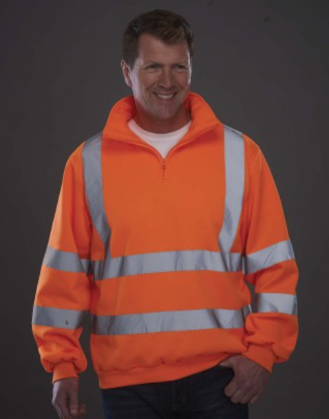 Sweat-shirt col camionneur