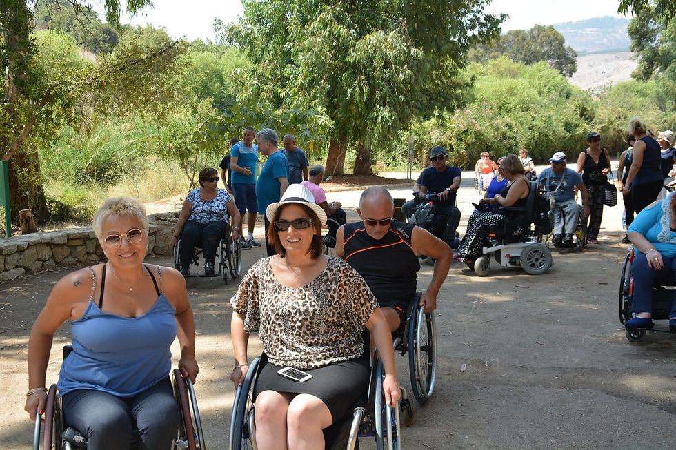 פעילות חברתית מרכז הספורט לנכים