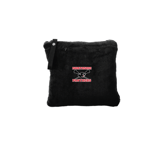 Northside Panthers Lacrosse Port Authority® Packable Travel Blanket