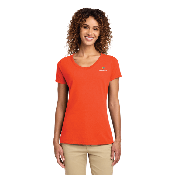 Thumbnail: Changing Lives Port & Co Women's Fan Favorite Vneck Tee