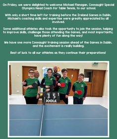 Game on! Our Athletes gear up for Ireland Games