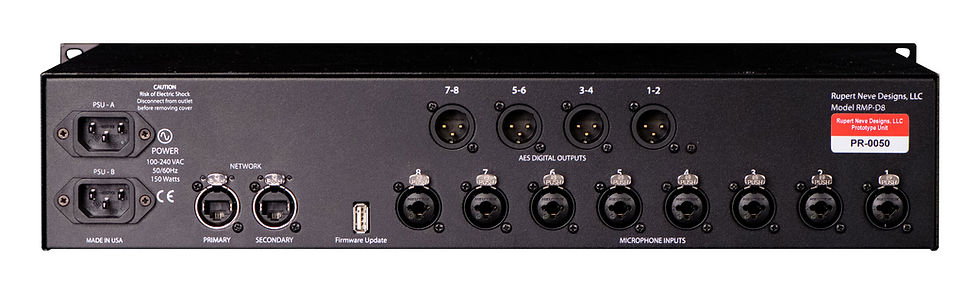 Thumbnail: Rupert Neve Designs RMP-D8 8-Channel Dante® Mic Preamp + Converter